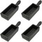 4 100 oz Cast Iron Bar Ingot Molds W/ Handle Melting Gold Silver Copper Scrap
